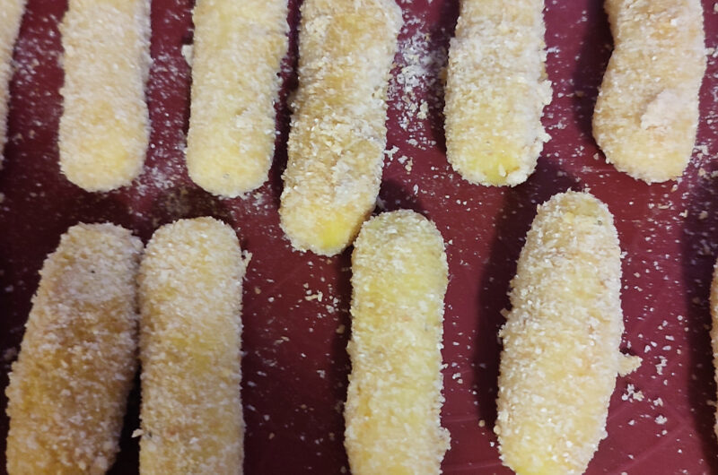 Kartoffelkroketten im Backrohr